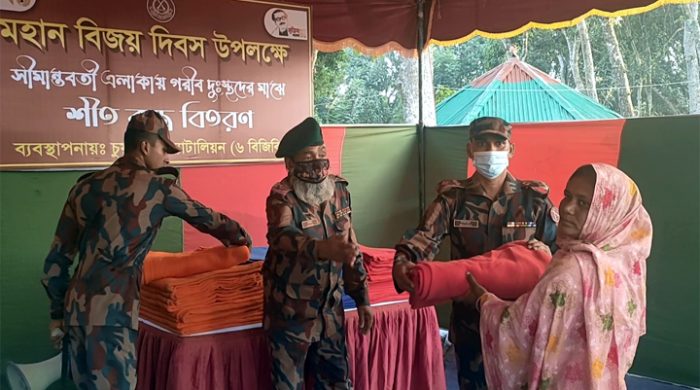 মুজিবনগরে বিজয় দিবস উপলক্ষে বিজিবির নানা আয়োজন