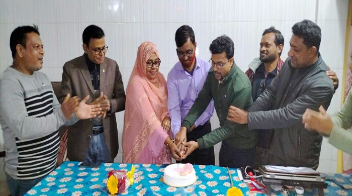 সাংবাদিক মজনুর রহমান এর জন্মদিন পালন