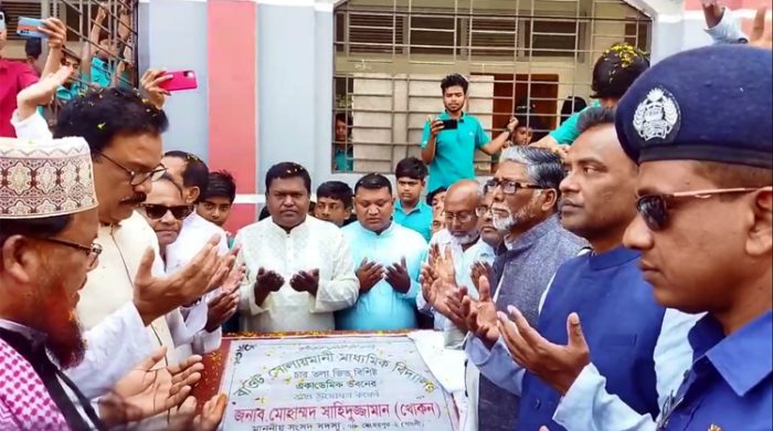 শেখ হাসিনা ক্ষমতায় থাকলে মানুষ শান্তিতে ঘুমোতে পারে: মোহাম্মদ সাহিদুজ্জামান খোকন
