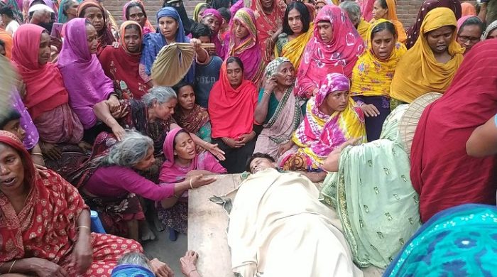 গাংনীতে বিদ্যুৎস্পৃষ্টে দিনমজুরের মৃত্যু