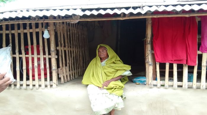 ঘরের শত্রু বিভীষন । জামাতার প্রতারণায় ভিটে মাটি হারাতে বসেছে শাশুড়ি
