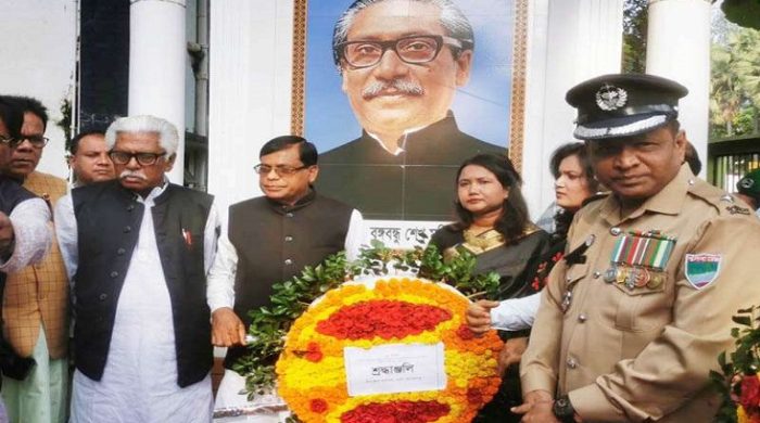 নানা আয়োজনে গাংনীতে জাতীয় শোক দিবস পালিত