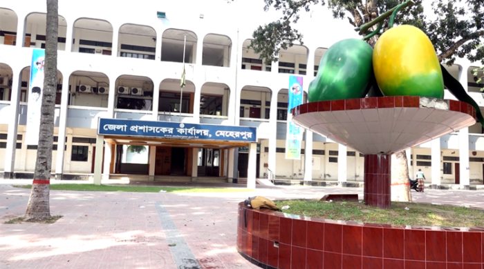ফিলিস্তিনি শহীদদের মাগফেরাত কামনায় মেহেরপুরে শোক পালন