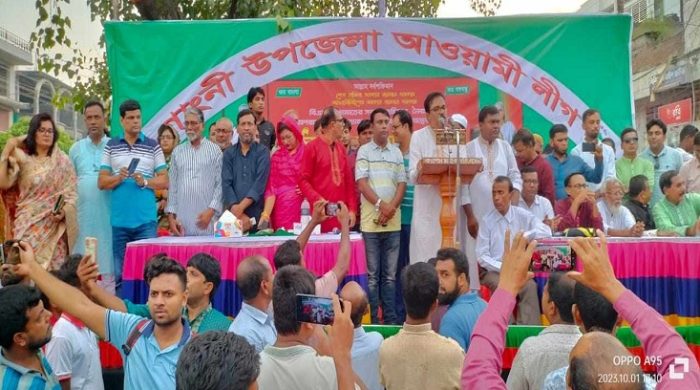 গাংনীতে আওয়ামী লীগের শান্তি ও উন্নয়ন সমাবেশ অনুষ্ঠিত