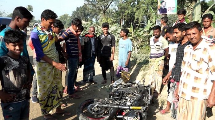 গাংনীতে ড্রাম ট্রাকের ধাক্কায় স্কুল শিক্ষার্থীর মৃত্যু