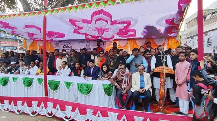 গাংনী পৌর আওয়ামী লীগের নির্বাচনী পথসভা অনুষ্ঠিত