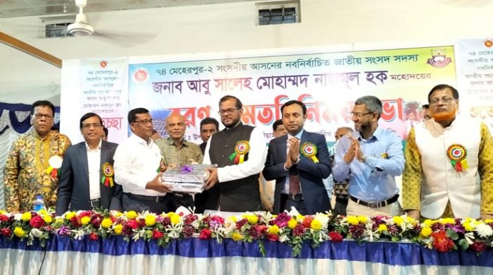 প্রতিষ্ঠানগুলোতে শিক্ষার পরিবেশ তৈরি করুন-এমপি সাগর
