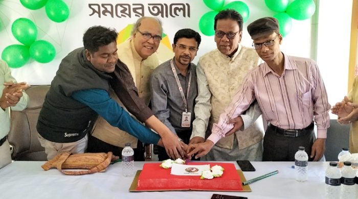 মেহেরপুরে সময়ের আলো পত্রিকার প্রতিষ্ঠাবার্ষিকী পালিত