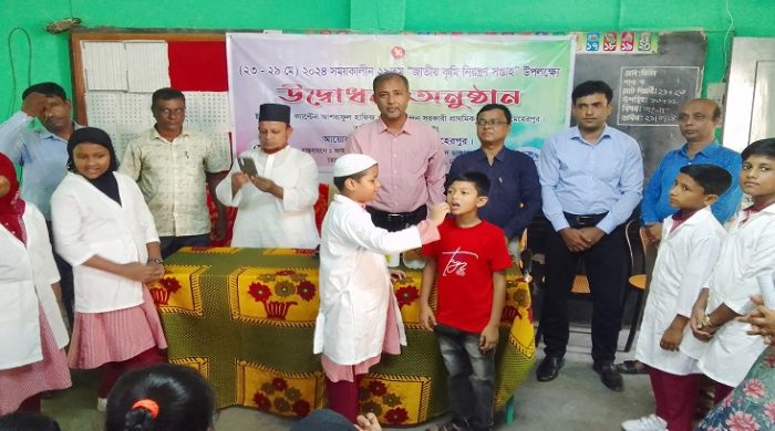 মেহেরপুরে ২৯তম জাতীয় কৃমি নিয়ন্ত্রণ সপ্তাহের উদ্বোধন