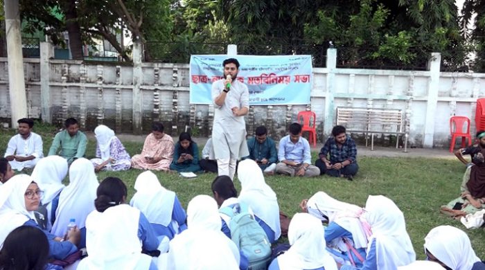অপকর্ম বন্ধ ও ভূয়া সমন্বয়ক চিহ্নিত করতে মাঠে নেমেছে বৈষম্যবিরোধী ছাত্র আন্দোলনের নেতৃবৃন্দ: ওয়াহিদ উজ জামান