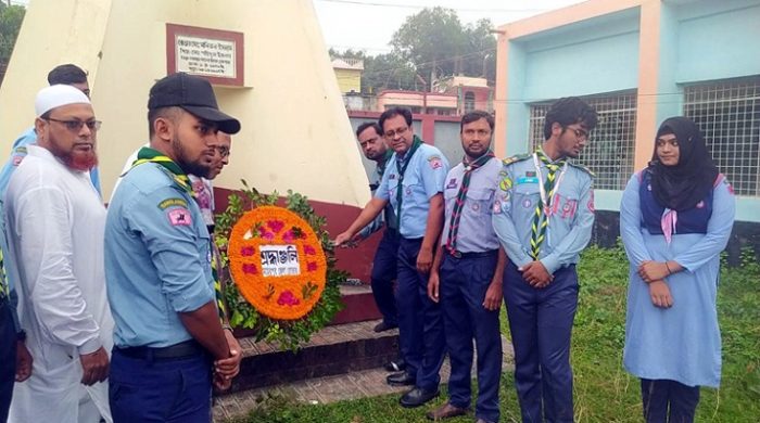 মেহেরপুরে নানা আয়োজনে রোভার দিবস পালিত