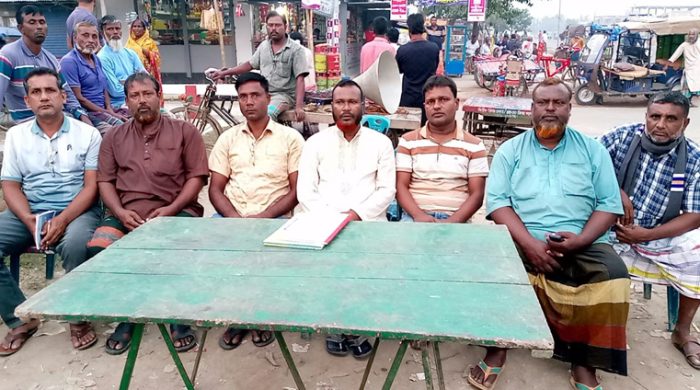 জোড়পুকুরিয়া বাজার কমিটির সকলের পদত্যাগ