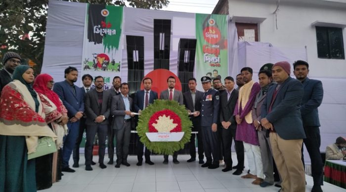 যথাযোগ্য মর্যাদায় গাংনীতে মহান বিজয় দিবস পালন