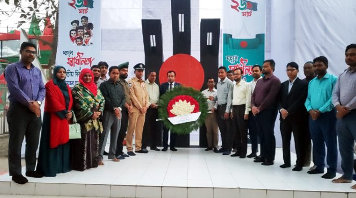 যথাযোগ্য মর্যাদায় গাংনীতে পালিত হচ্ছে মহান স্বাধীনতা দিবস