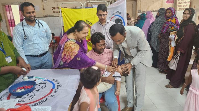 গাংনীতে ভিটামিন “এ” প্লাস ক্যাম্পেইন অনুষ্ঠিত