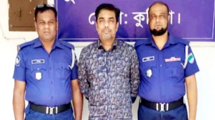 কুষ্টিয়ায় নাশকতার মামলায় যুবলীগ নেতা গ্রেফতার