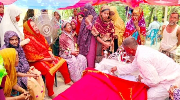 রাতে নিখোঁজ রিউশার দগ্ধ মরদেহের সন্ধান মিললো ভোরে