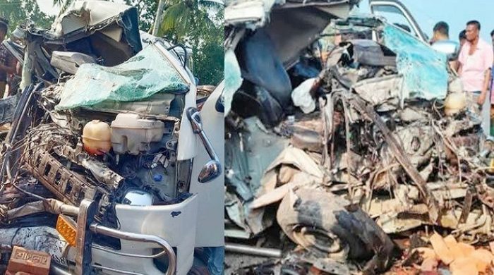অ্যাম্বুলেন্সের চালক ঘুমিয়ে, দুর্ঘটনায় হেল্পার অনিক নিহত