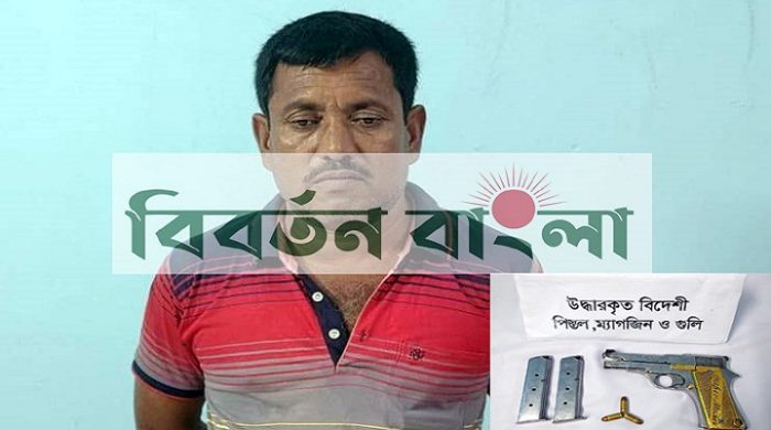 গাংনীতে যৌথবাহিনীর অভিযানে আগ্নেয়াস্ত্রসহ বিএনপি নেতা আটক