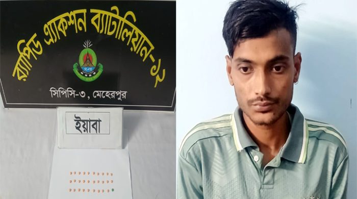 র‍্যাবের অভিযানে ২৯ পিস ইয়াবাসহ এক মাদককারবারী গ্রেফতার