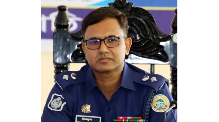 মেহেরপুরের নতুন পুলিশ সুপার উজ্জ্বল কুমার রায়