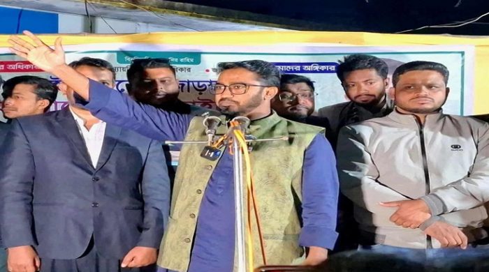 আজ হাসিনার নাম নেওয়ার মানুষ দেশে নেই-রাশেদ খাঁন