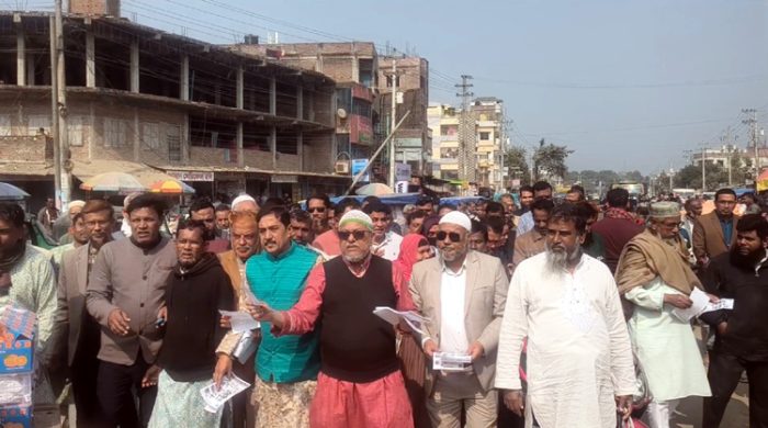 গাংনীতে বিএনপির আনুষ্ঠানিকভাবে প্রচারণা শুরু