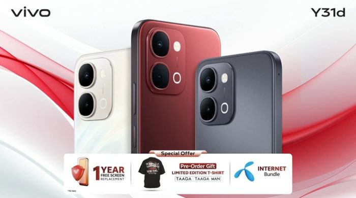 লঞ্চ হলো ফেস্টিভ রেডের ভিভো ওয়াই৩১ডি-উৎসবের সেরা উপহার