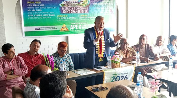 গাংনীতে এপেক্স বাংলাদেশের জেলা ৬ এর স্কুলিং অনুষ্ঠিত