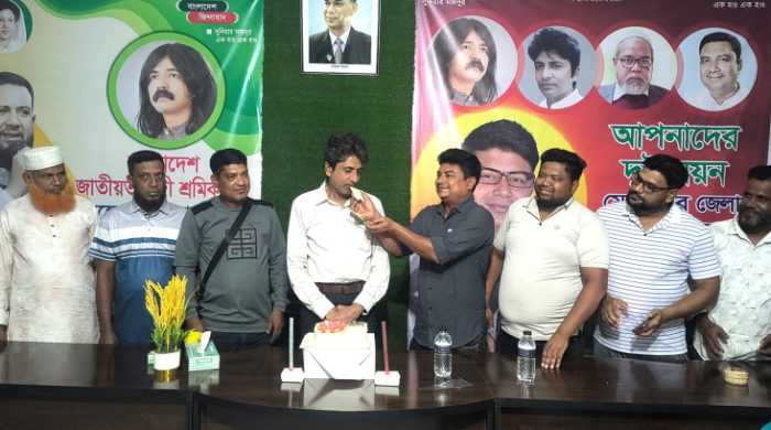 মেহেরপুরে পৌর বিএনপির সাবেক সভাপতি জাহাঙ্গীর বিশ্বাসের জন্মদিন পালিত