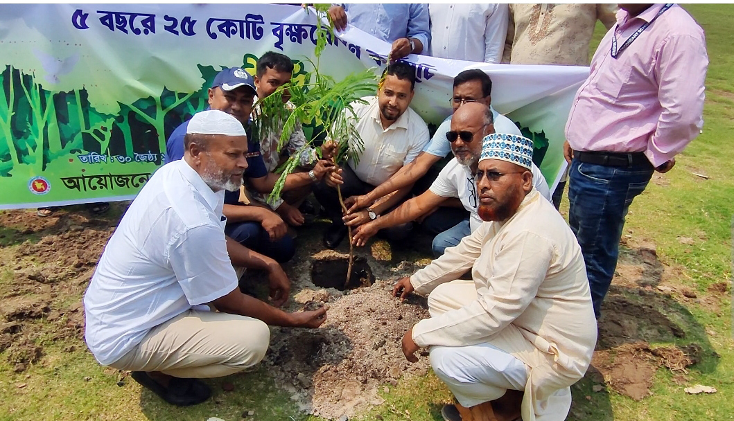 গাংনীতে বৃক্ষরোপন কর্মসূচির উদ্বোধন