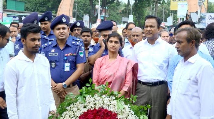 যথাযোগ্য মর্যাদায় মেহেরপুরে জুলাই শহীদ দিবস পালিত