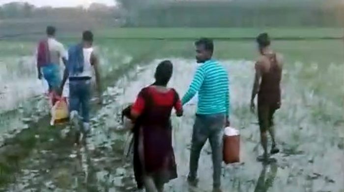 গাংনীর ধলা সীমান্তে ৫ জনকে পুশইন করার চেষ্টা রুখে দিল বিজিবি