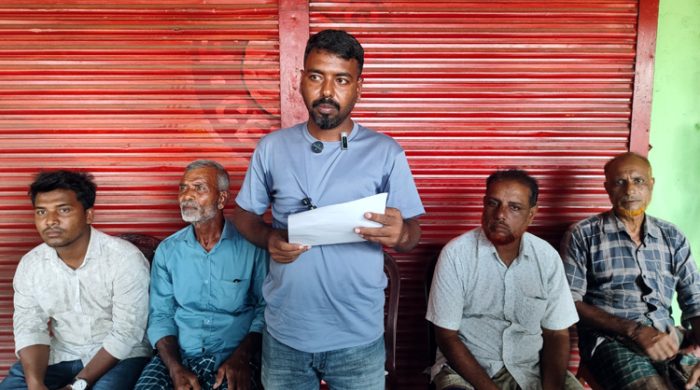 গাংনীতে অনলাইন জুয়ায় জড়িত বলে মিথ্যা সংবাদ প্রকাশের প্রতিবাদে সংবাদ সম্মেলন