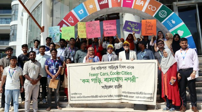 পরিবেশ ও স্বাস্থ্য ঝুঁকি কমাতে সাইকেলের পৃথক লেনের তৈরির আহবান